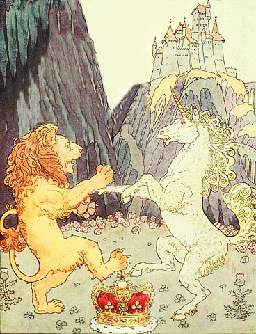 Image result for lion and the unicorn