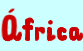 &Aacute;frica