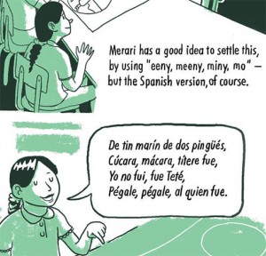 bilingual comic