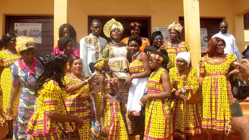 Cameroonian wedding dresses top