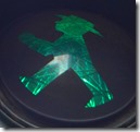 Green Ampelmann