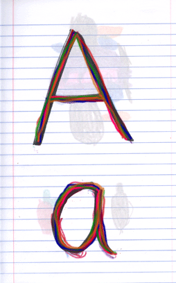 Rainbow Writing