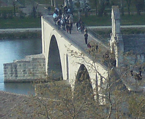 Photo of the Bridge of Avignon