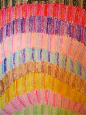 Rainbow of Colors Drawing