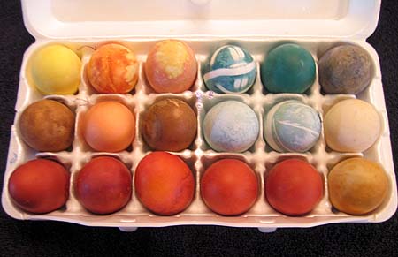 Photo of Dyed Eggs
