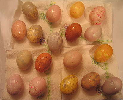 Photo of Marbling Easter Eggs