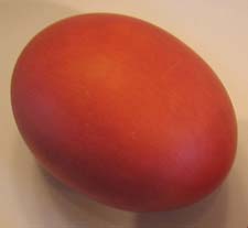Photo of Eggs Dyed Naturally Red
