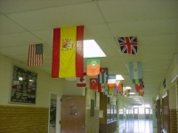 Photo of Flags in School