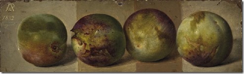 greengage Johann_Wilhelm_Preyer_-_Vier_Reineclauden