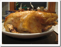 image of a baked chicken