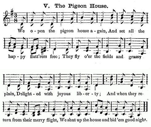 Score of My Pigeon House