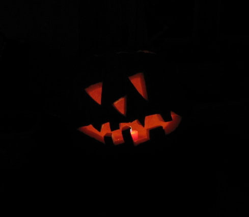 Photo of a Jack-o-lantern