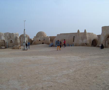 Photo Outside of Lukes Home on Tatooine