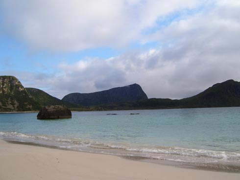 Beach in Norway