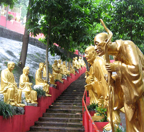 Photos of the 10000 Buddhas