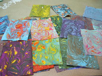 Photo of Marbling Paper