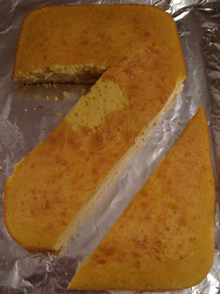 How to Make a Number Seven Cake
