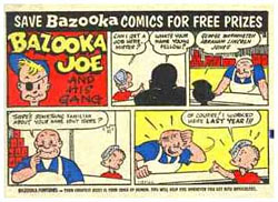 Photo of Bazooka Gum Comic