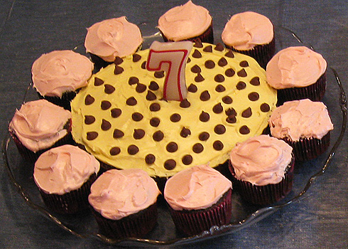 Photo of a Flower Cake