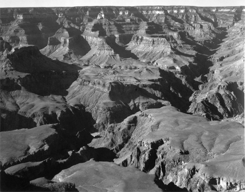 Photo grand canyon by Ansel Adams