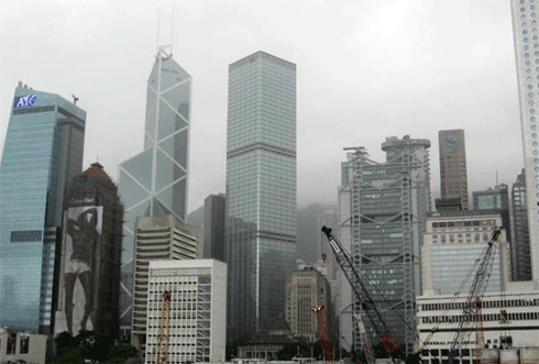 Photo of the Hong Kong Skyline