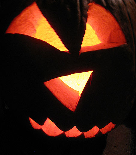 Photo of a Jack-o-Lantern