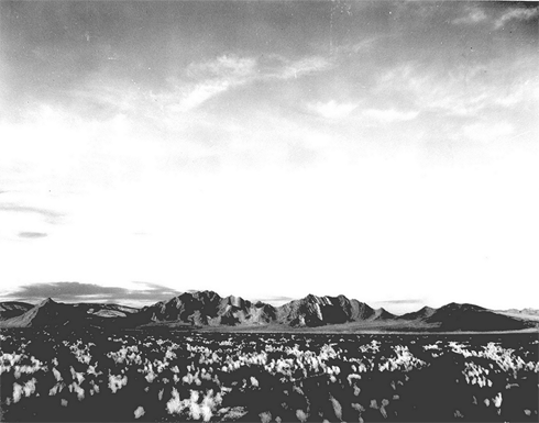 Photo near Death Valley by Ansel Adams