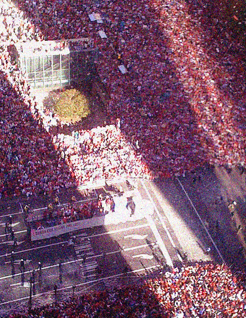 Photos of the Phillies World Series Parade 2008