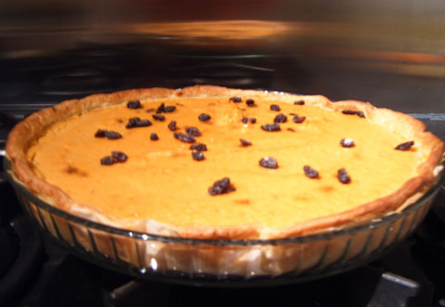 Photo of a Pumpkin Tart