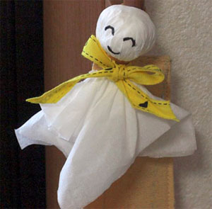 Photo of a Teru-teru-bozu