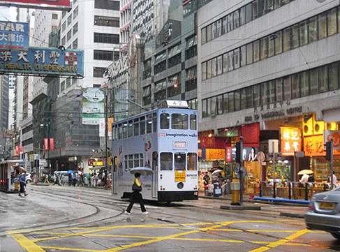 Photo of the Hong Kong Tram