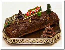 yule log cake