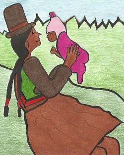 Ho, Ho, Watanay - Iroquois Children's Songs - The Iroquois - Mama Lisa's World: Children's Songs and Rhymes from Around the World  - Intro Image