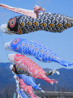 Carp Windsocks - Japanese Children's Songs - Japan - Mama Lisa's World: Children's Songs and Rhymes from Around the World - Comment After Song Image Carp Windsocks - Japanese Children's Songs - Japan - Mama Lisa's World: Children's Songs and Rhymes from Around the World - Comment After Song Image