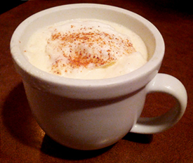 Photo of a Cup of Eggnog