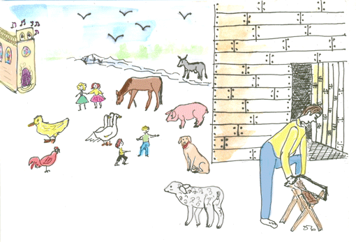 The Farmyard - American Children's Songs - The USA - Mama Lisa's World: Children's Songs and Rhymes from Around the World  - Intro Image