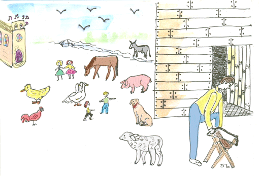 The Farmyard - American Children's Songs - The USA - Mama Lisa's World: Children's Songs and Rhymes from Around the World - Intro Image The Farmyard - American Children's Songs - The USA - Mama Lisa's World: Children's Songs and Rhymes from Around the World - Intro Image