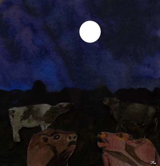 Milk-White Moon, Put the Cows to Sleep - American Children's Songs - The USA - Mama Lisa's World: Children's Songs and Rhymes from Around the World  - Intro Image