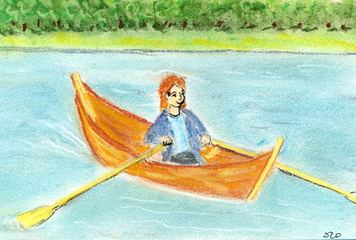 Row, Row, Row Your Boat - Chansons enfantines canadiennes - Canada - Mama Lisa's World en français: Comptines et chansons pour les enfants du monde entier  - Intro Image