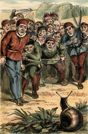 Four-and-twenty Tailors Went to Kill a Snail - English Children's Songs - England - Mama Lisa's World: Children's Songs and Rhymes from Around the World - Intro Image Four-and-twenty Tailors Went to Kill a Snail - English Children's Songs - England - Mama Lisa's World: Children's Songs and Rhymes from Around the World - Intro Image
