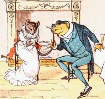 Frog Went A-Courtin'<br />(Grenouille partit faire sa cour)