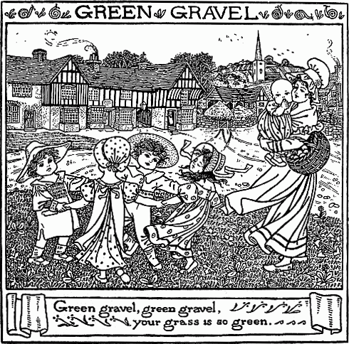 All Around the Green Gravel - English Children's Songs - England - Mama Lisa's World: Children's Songs and Rhymes from Around the World  - Bottom Image