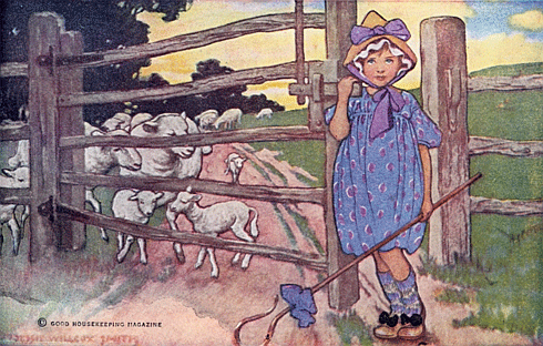 Little Bo-Peep - Chansons enfantines anglaises - Angleterre - Mama Lisa's World en français: Comptines et chansons pour les enfants du monde entier  - Bottom Image