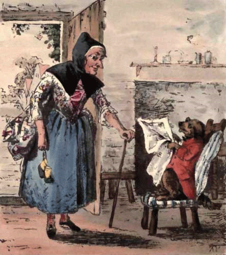 Old Mother Hubbard - Chansons enfantines anglaises - Angleterre - Mama Lisa's World en français: Comptines et chansons pour les enfants du monde entier  - Intro Image