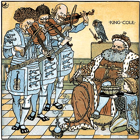 Old King Cole - Chansons enfantines anglaises - Angleterre - Mama Lisa's World en français: Comptines et chansons pour les enfants du monde entier  - Comment After Song Image