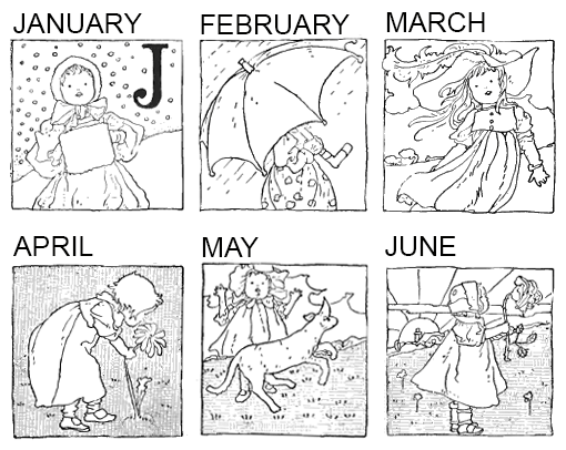 The Months - English Children's Songs - England - Mama Lisa's World: Children's Songs and Rhymes from Around the World  - Intro Image