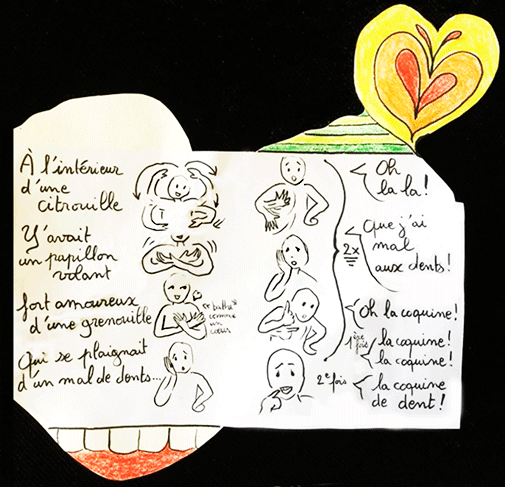 À l'intérieur d'une citrouille - French Children's Songs - France - Mama Lisa's World: Children's Songs and Rhymes from Around the World  - Comment After Song Image