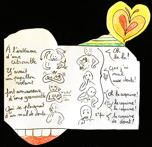 À l'intérieur d'une citrouille - Canciones infantiles francesas - Francia - Mamá Lisa's World en español: Canciones infantiles del mundo entero  - Comment After Song Image