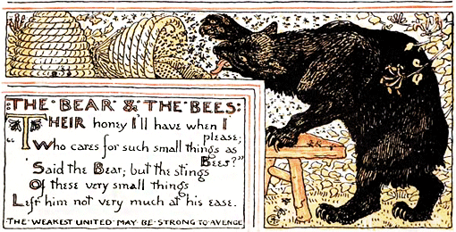 The Bear and The Bees - English Children's Songs - England - Mama Lisa's World: Children's Songs and Rhymes from Around the World  - Intro Image
