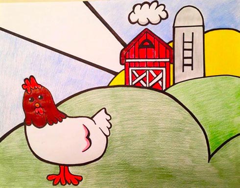 Cluck Old Hen - American Children's Songs - The USA - Mama Lisa's World: Children's Songs and Rhymes from Around the World  - Intro Image